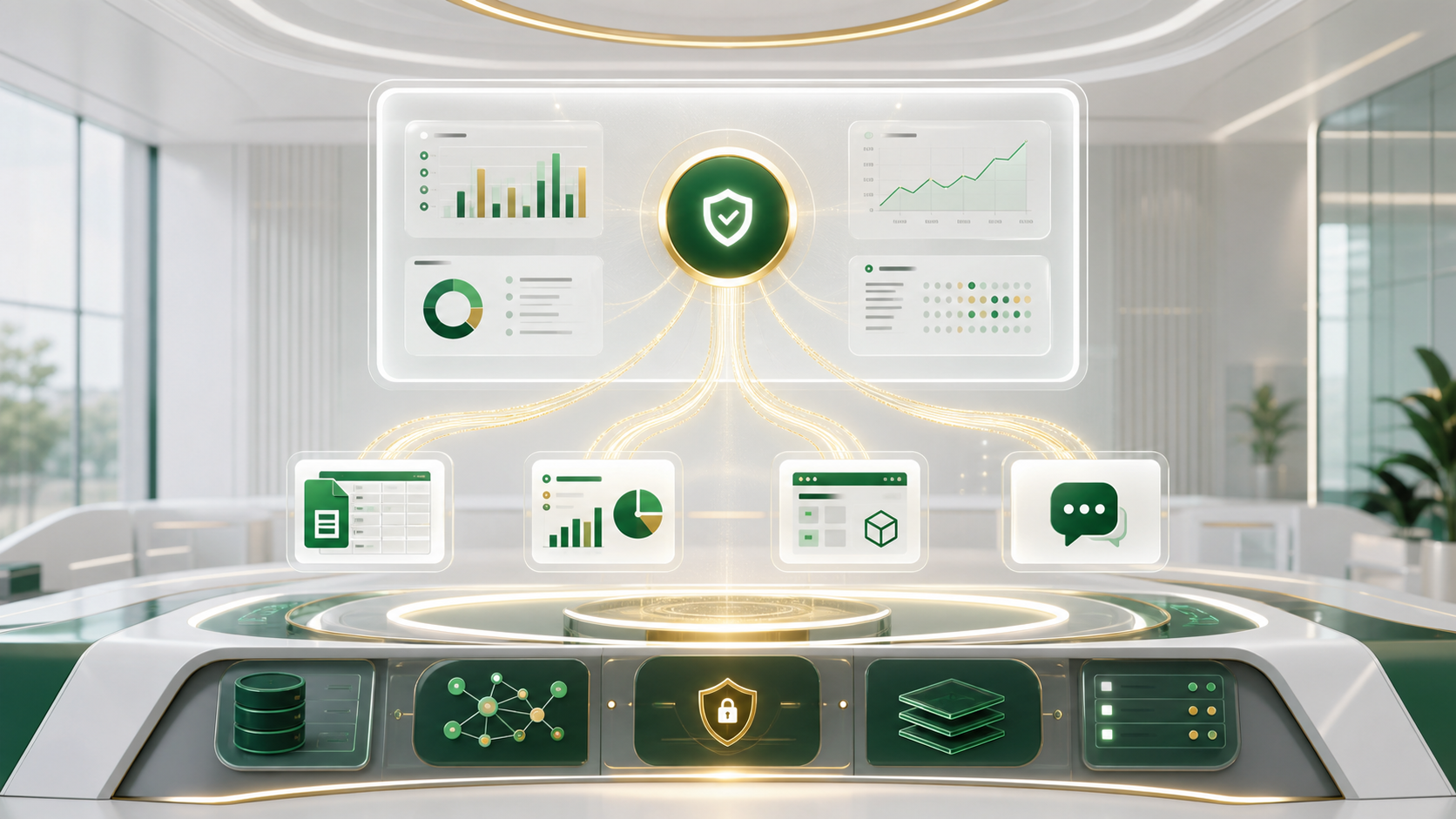 Governed analytics command center